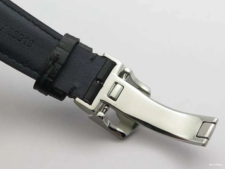 MIROTIME 0408 Portuguese Real PR Real Annual Calendar IW5035 YLF 1:1 Best Edition Black Dial On Leather Strap A Soft 7240